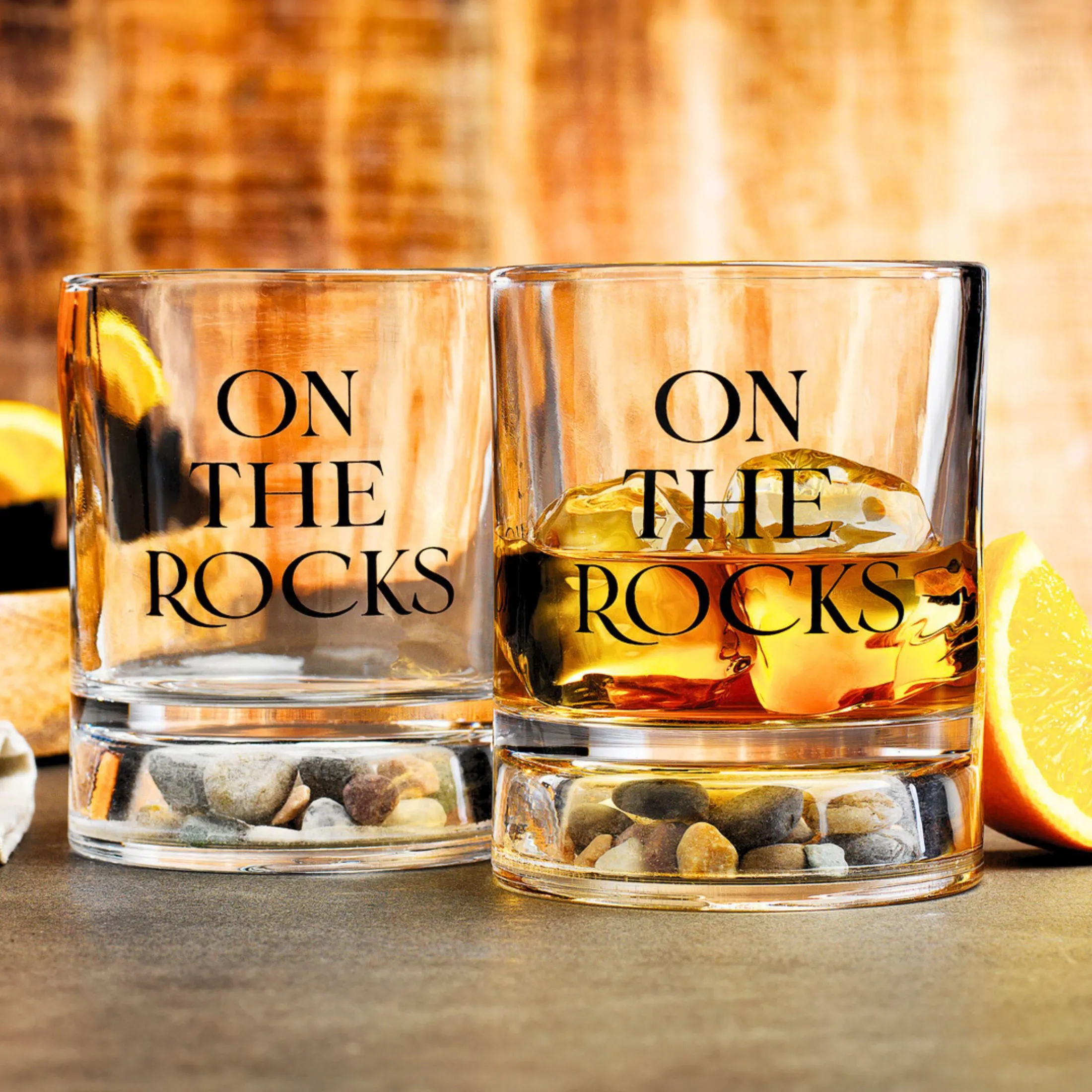 On The Rocks Double Old Fashion