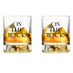 On The Rocks Double Old Fashion, Set of 2