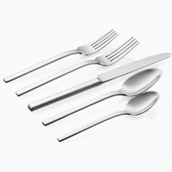 Opus Mirrored 18/10 Stainless Steel 20 Piece Flatware Set, Service For 4