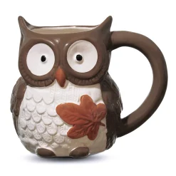 Owl Turkey Coffee Mug, Set of 2