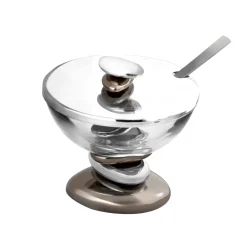 Pebble Gunmetal Jam Jar