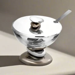 Pebble Gunmetal Jam Jar