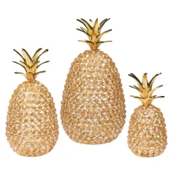 Pineapple Gold Glam Small Decorative Object