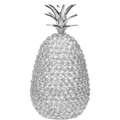 Pineapple Silver Glam Large Decorative Object