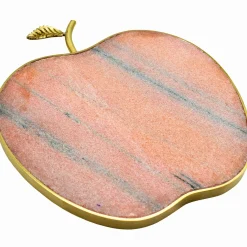 Pink Marble Apple Cheese Board