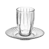 Pleat Crystal Kiddush Set
