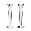 Prism Tapered Candlestick Set