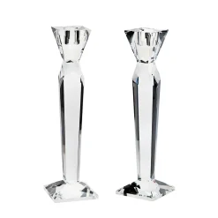 Prism Tapered Candlestick Set