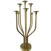 Radiant Tree 9 Light Matte Gold Candelabra