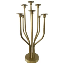 Radiant Tree 9 Light Matte Gold Candelabra