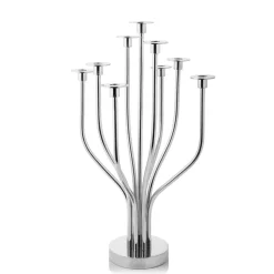 Radiant Tree 9 Light Stainless Candelabra