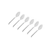 Ramp Mirrored 18/0 Stainless Steel Teaspoon, Set of 6