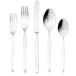 Ramp Mirrored 18/0 Stainless Steel 20 Piece Flatware Set, Service For 4