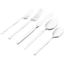 Ramp Mirrored 18/0 Stainless Steel 20 Piece Flatware Set, Service For 4