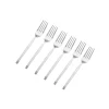 Ramp Satin 18/0 Stainless Steel Salad Fork, Set of 6