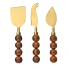 Rathlin Caramel 3 Piece Cheese Tool Set