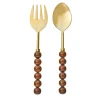 Rathlin Caramel Salad Server Set