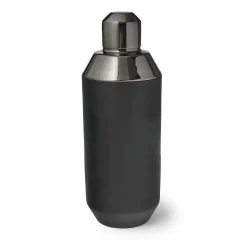 Raven Matte Black Double Walled Cocktail Shaker