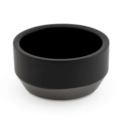 Raven Matte Black Double Walled Wine Coaster