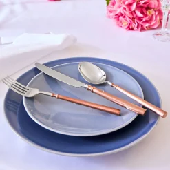 Regal Copper Handle 18/10 Stainless Steel 20 Piece Flatware Set, Service For 4