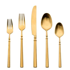 Regal Gold 18/10 Stainless Steel 20 Piece Flatware Set, Service For 4