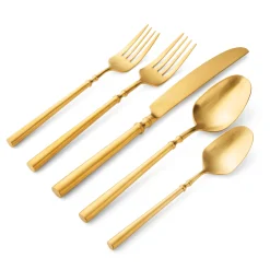 Regal Gold 18/10 Stainless Steel 20 Piece Flatware Set, Service For 4