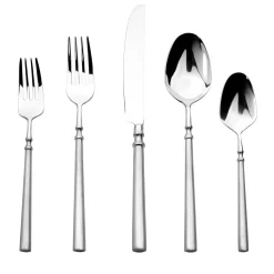 Regal Matte Handle 18/10 Stainless Steel 20 Piece Flatware Set, Service For 4
