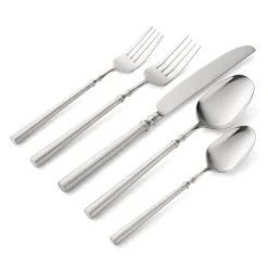Regal Matte Handle 18/10 Stainless Steel 20 Piece Flatware Set, Service For 4
