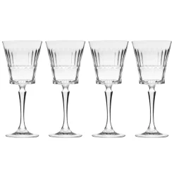 Regent Crystal Red Wine. Set of 4