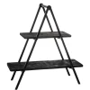 Ridgewood Black 2 Tiered Server