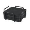 Ridgewood Black Coaster Set with Stand