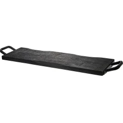 Ridgewood Black Medium Rectangle Serving Tray