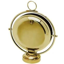Round Gold Foldable Tiered Serving Stand