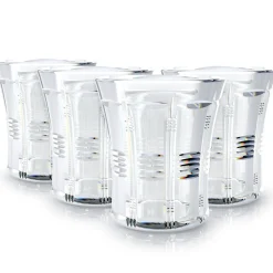 Sadie Double Old Fashion Glass, Set of 4