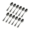 Salem Matte Black 18/0 Stainless Steel Tablespoon, Set of 12