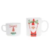 Santa Big and Little Mug, Set of 2