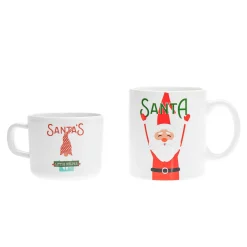 Santa Big and Little Mug, Set of 2