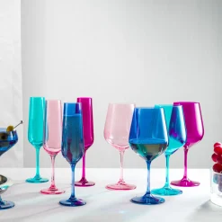 Sheer Amethyst Red Wine Glass, Set of 4