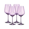 Sheer Lilac Red Wine Glass, Set of 4