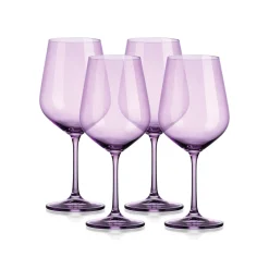 Sheer Lilac Red Wine Glass, Set of 4