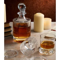 Skull Round Whiskey Decanter