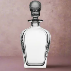 Skull Smoked Whiskey Decanter
