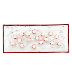 Snowfall Serving Tray