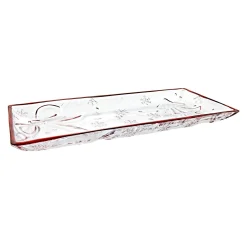 Snowfall Serving Tray