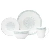 Staccata Porcelain 16 Piece Dinnerware Set, Service For 4
