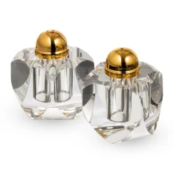 Stockholm Gold Salt & Pepper Shaker Set