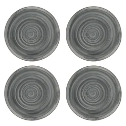 Swirl Melamine Dinner Plate, Set of 4