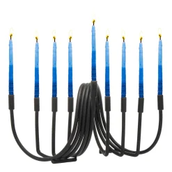 Swirl Menorah