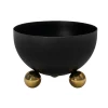 Temari Black Footed Nut Bowl