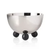 Temari Black Footed Nut Bowl
